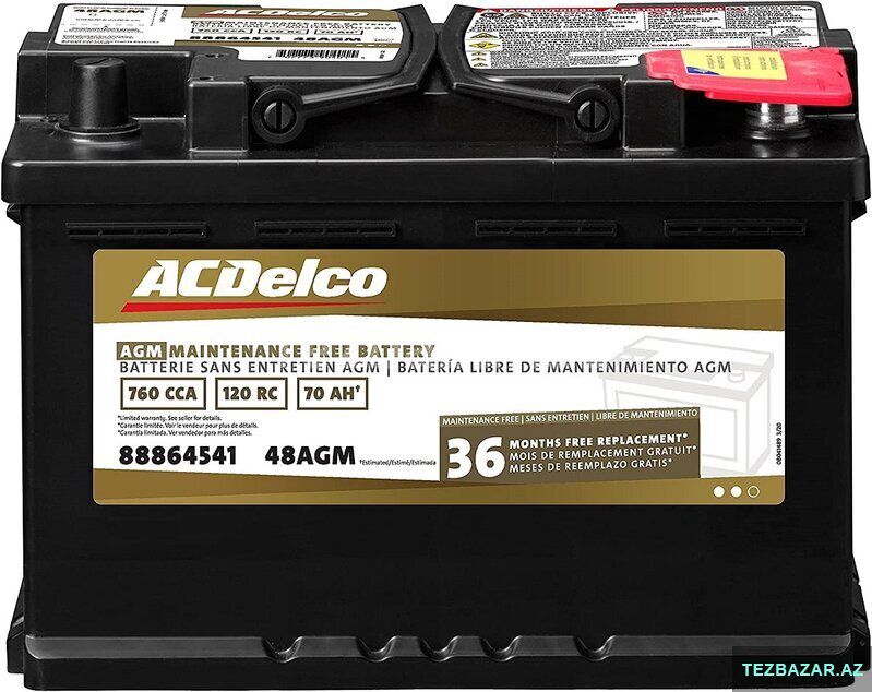 Acdelco akmulyator — Akkumulyatorlar, Bakı