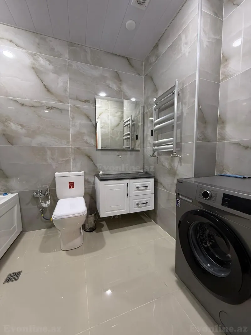 Satılır 3 otaqlı Mənzil Yeni tikili 92 m² Bakı, Nizami r., Qara Qarayev m., 8-ci kilometr — Mənzil, Bakı (8)
