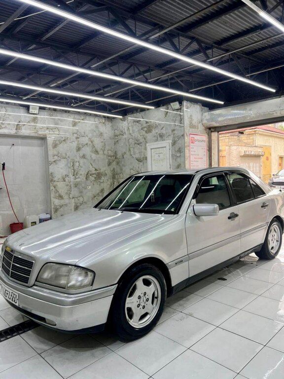 Mercedes C 180, 1.8 L, 1995 il, 566 820 km — Avtomobillər, Bakı (2)