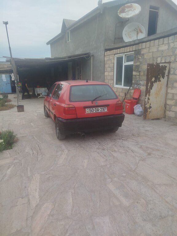 Volkswagen Golf, 1.8 L, 1993 il, 76 546 km — Avtomobillər, Bakı (2)