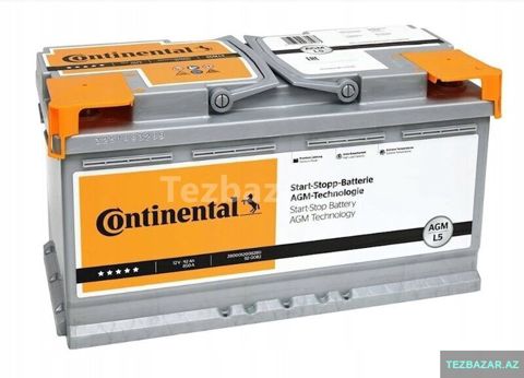 Continental akkumulyator agm — Bakı