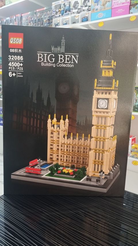 QS08 Big Ben Building Collection konstruksiya dəsti - Model: 32086 — Xırdalan