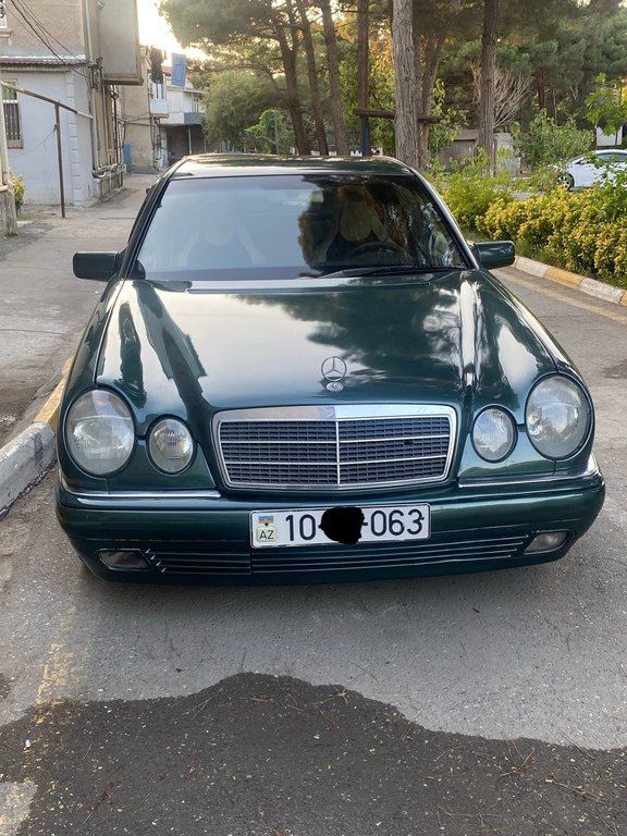 Mercedes E 200, 2.0 L, 1996 il, 555 500 km — Avtomobillər, Sumqayıt
