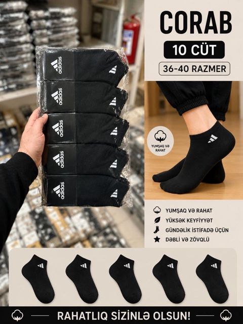 Xanımlar üçün corab dəsti 109 — Bakı