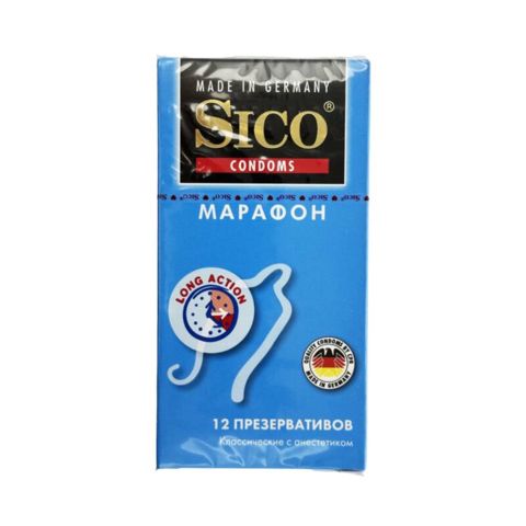 Prezervativlər Sico Marathon, 12 ədəd — Bakı