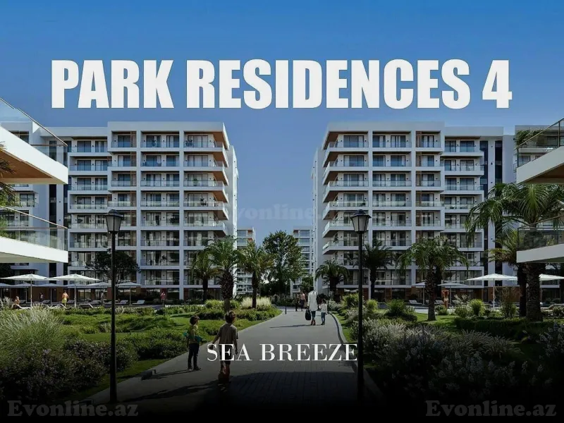 Satılır 1 otaqlı Mənzil Yeni tikili 56.8 m² Bakı, Sabunçu r., Sea Breeze — Bakı