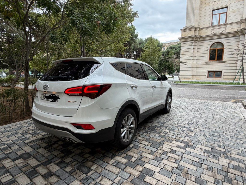 Hyundai Santa Fe, 2.2 L, 2017 il, 195 000 km — Avtomobillər, Bakı (5)