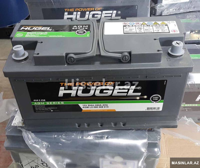 Hugel agm start stop akmulyator — Ehtiyat hissələri, Bakı