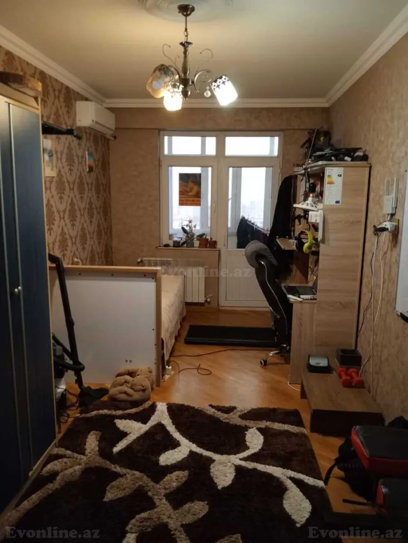 Satılır 3 otaqlı Mənzil Yeni tikili 110 m² Bakı, Yasamal r., İnşaatçılar m., Yeni Yasamal — Mənzil, Bakı (8)