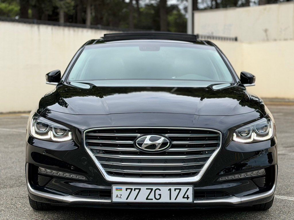 Hyundai Grandeur, 2.2 L, 2017 il, 189 000 km 77-ZG-174 — Avtomobillər, Bakı (4)