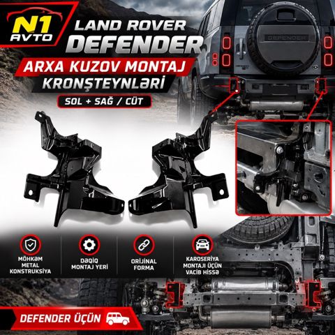Land Rover Defender arxa bufer kronşteynləri — Bakı