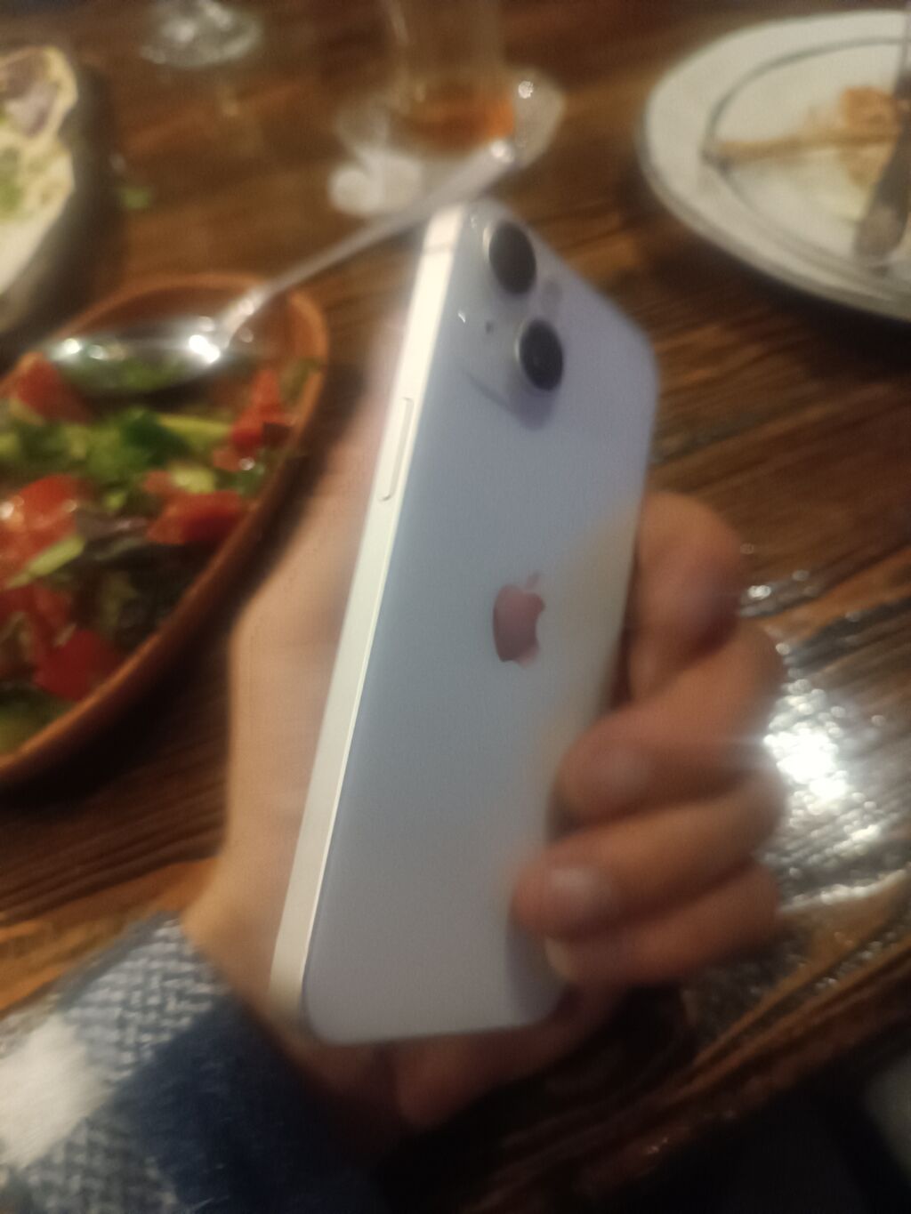 IPhone 14, Ağ, Face ID — Apple iPhone, Saray (3)