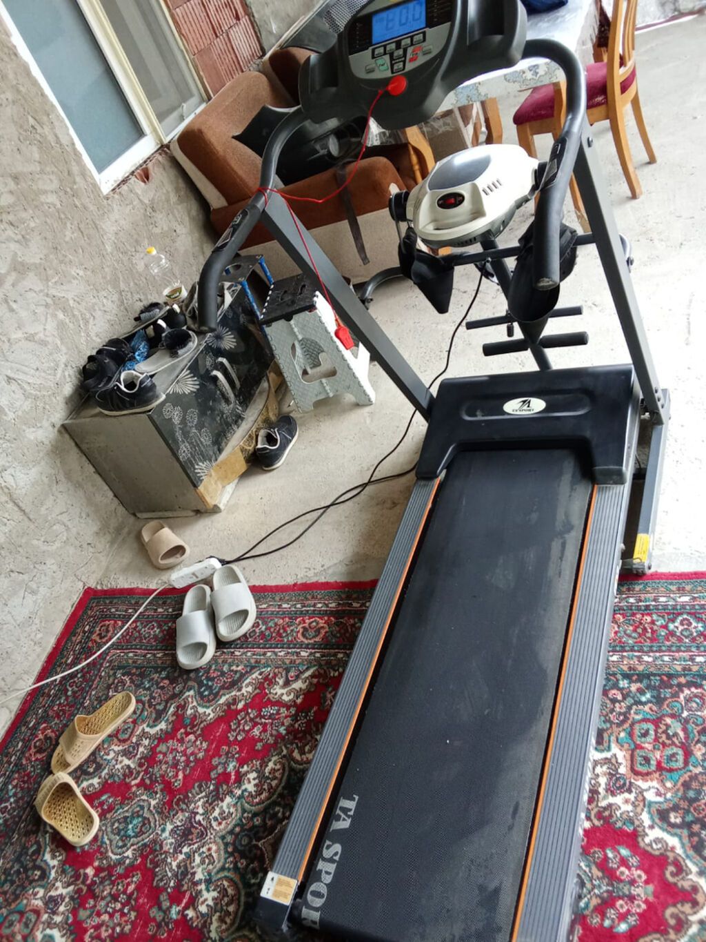 TA Sport markalı elektrik qaçış trenajoru Xüsusiyyətlər: - Tam işlək — Koşu simulyatorları, Bakı (2)