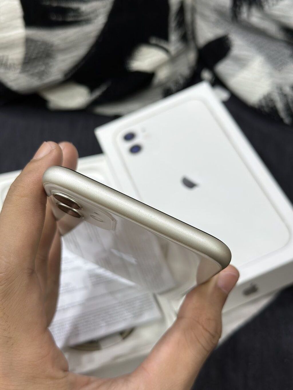 IPhone 11, 128 GB, Ağ, Zəmanət, Face ID, Sənədlərlə — Apple iPhone, Bakı (4)