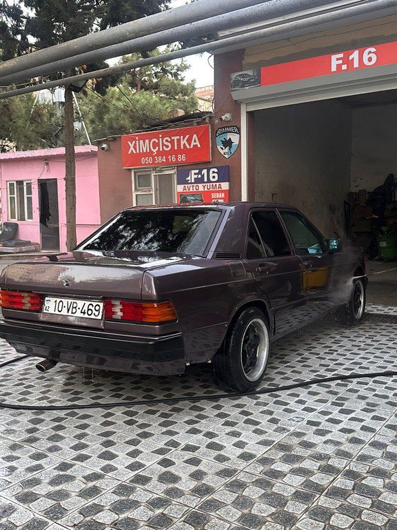 Mercedes 190, 1.8 L, 1991 il, 520 000 km 10-VB-469 — Avtomobillər, Bakı (8)