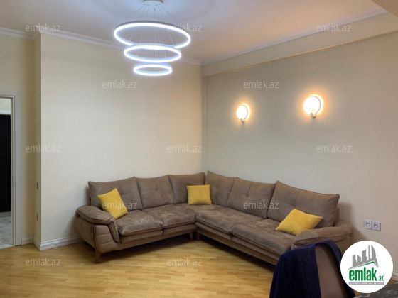 İcarəyə verilir 2 otaqlı 70 m² yeni tikili Səməd Vurğun parkı — Mənzil (10)