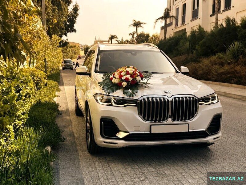 bəy gəlin maşını bmw x7 — Mallar, Bakı (4)