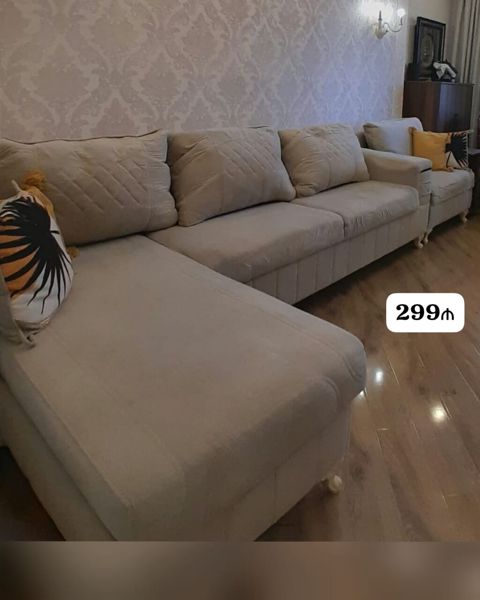 299₼ Künc Dıvan – Satılır - L‑şəkilli künc divan - Açılır — Bakı
