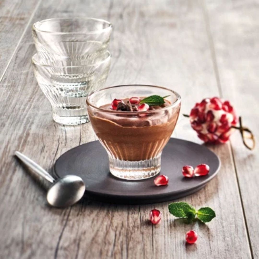 Dondurma qabı dəsti La Rochere, şüşə, şəffaf, 80 ml, 5.7x7 sm, 6 əd — Mallar, Bakı (2)