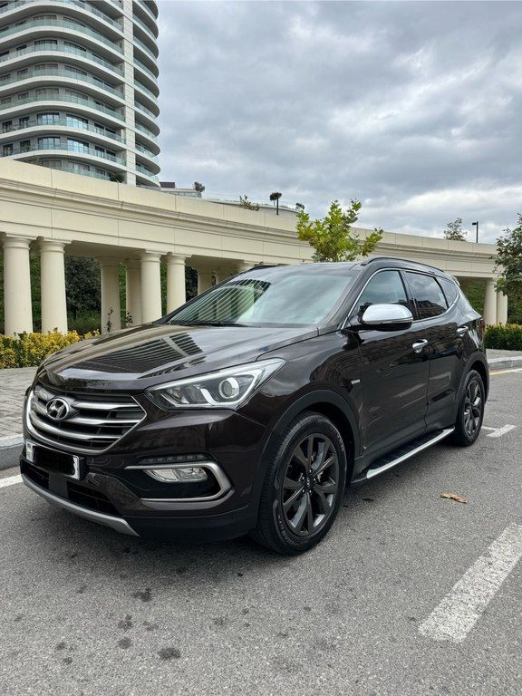 Hyundai Santa Fe, 2.0 L, 2016 il, 149 000 km — Avtomobillər, Bakı (9)