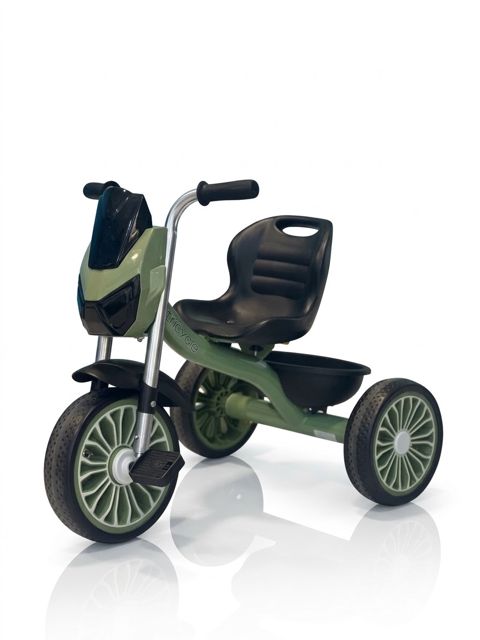 Uşaqlar üçün üçtəkərli velosiped 25621987, 1-5 yaş, yaşıl — Bakı