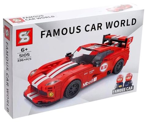 Konstruktor SY Famous Car 5105 Dodge Viper, 6+ yaş, 336+ hissə — Bakı