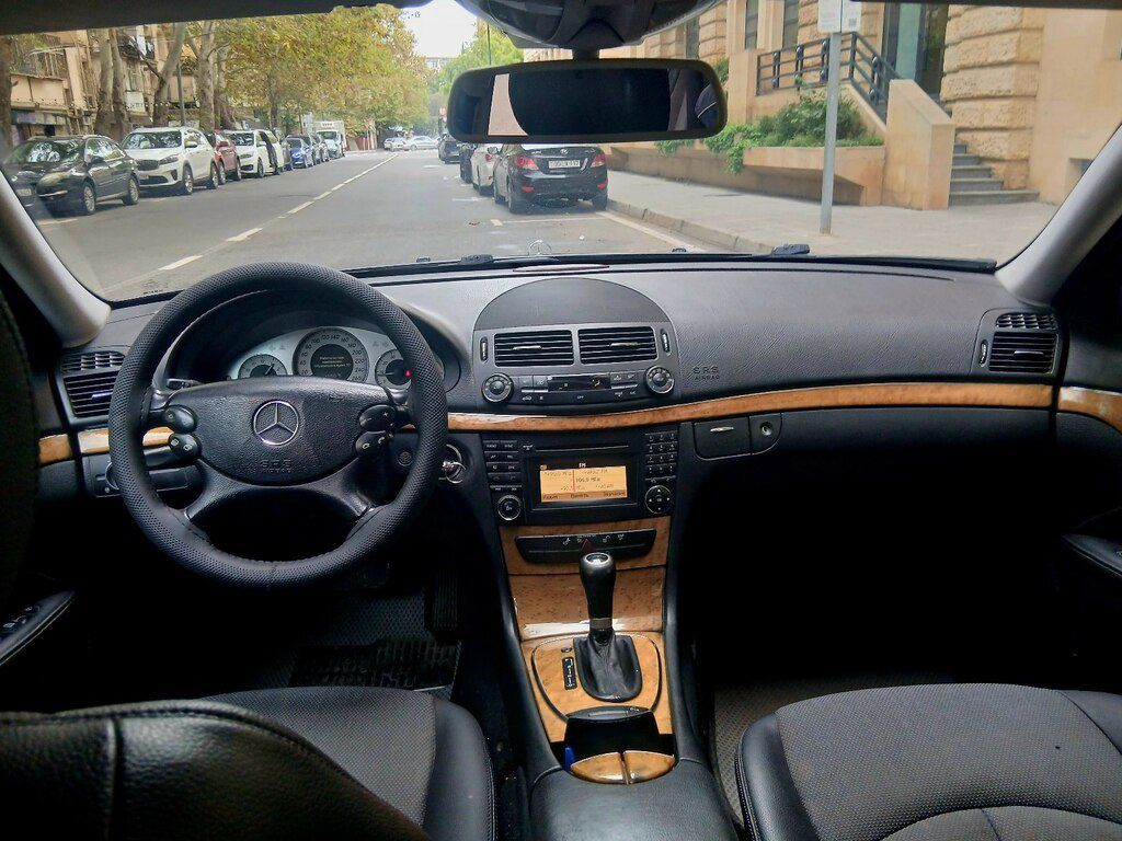 Mercedes E 200, 1.8 L, 2008 il, 293 000 km — Avtomobillər, Bakı (8)