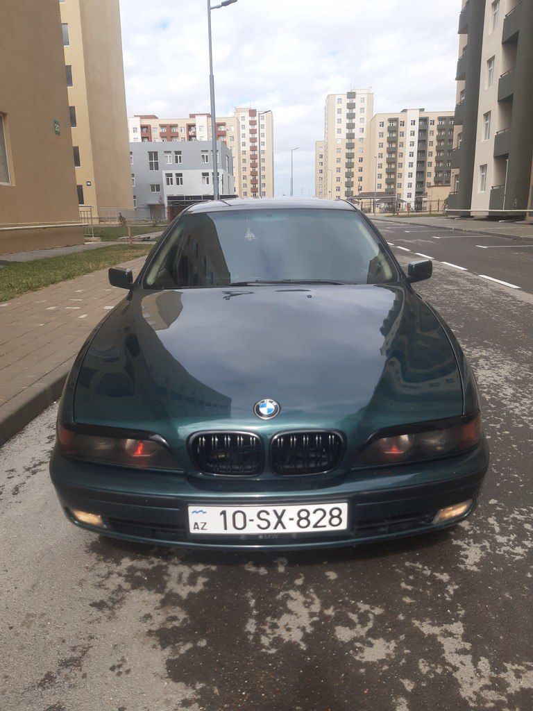BMW 523, 2.5 L, 1998 il, 203 675 km — Avtomobillər, Bakı (4)