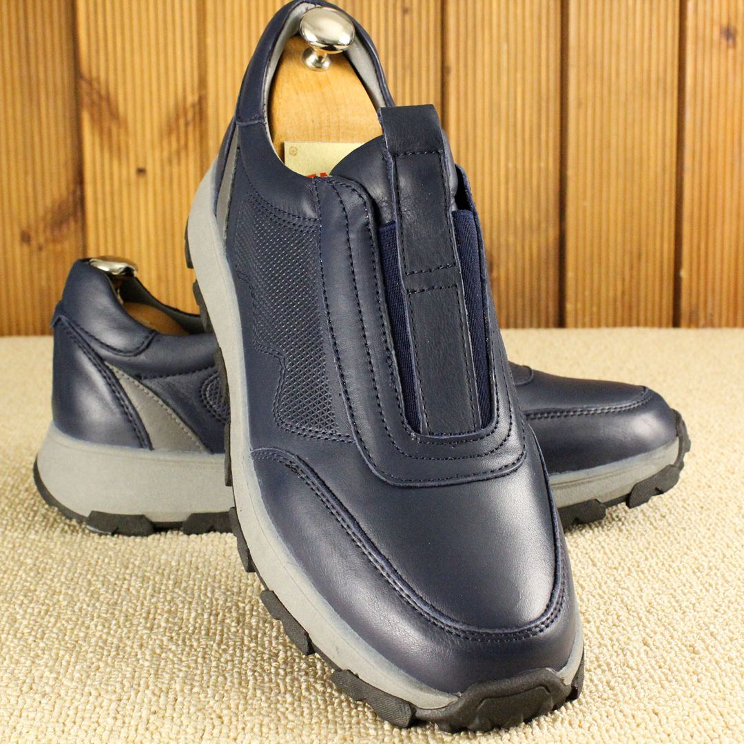 Kişi krosovkası Kamuel Sport Termo 2-90 1071, göy, təbii dəri, ölçü 40 — Mallar, Bakı (2)