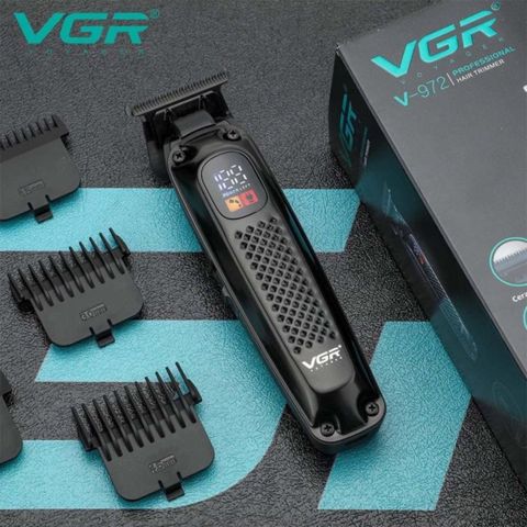 Professional təraş aparatı "VGR 972 1400MAH 7000RPM Ceramic Blades Cord/Cordless" — Bakı