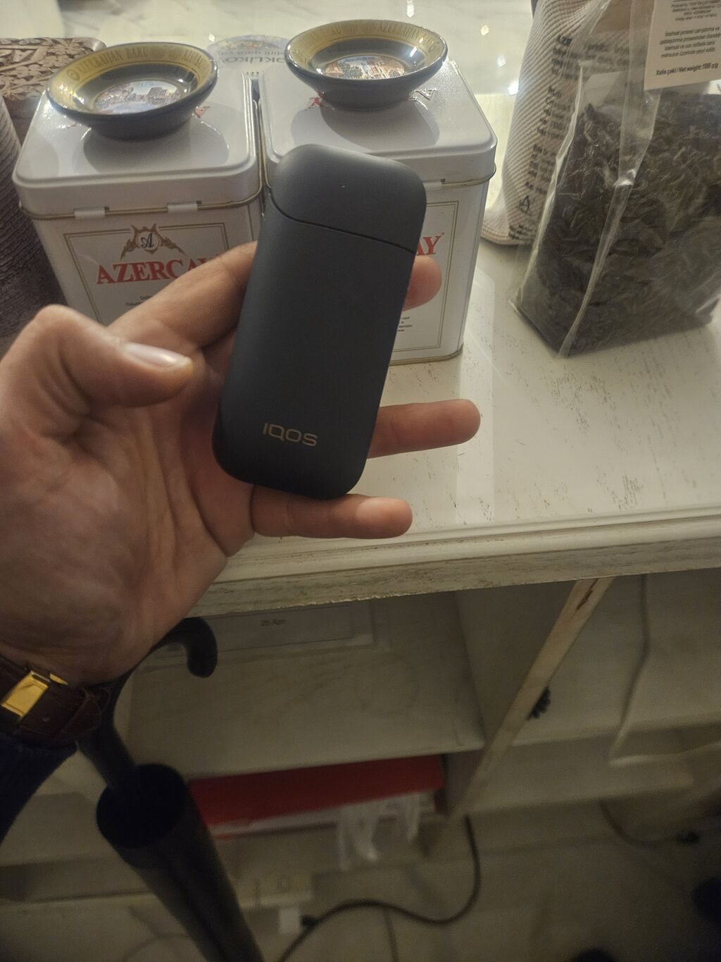 Iqos elektron tütün qızdırma cihazı tam islekdir.1 pacta stikide — Elektronik siqaretlər, Bakı