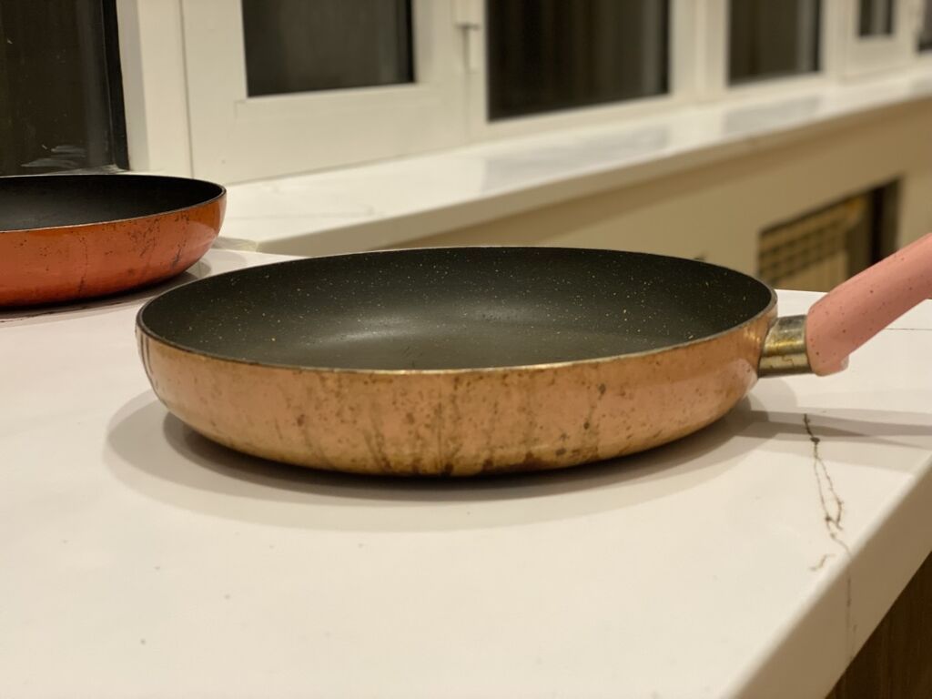 Tava, rəng - Narıncı, Alüminium — Bişirmə qabları, Bakı (7)