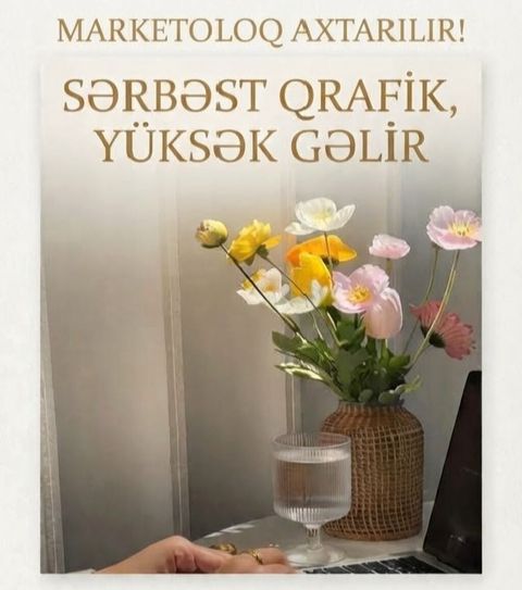 Marketoloq tələb olunur — 390 ₼ · Bakı · Marketing, reklam, PR Marketoloq tələb olunur — Bakı