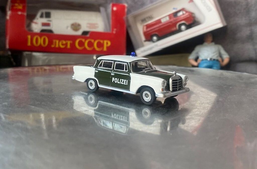 Mercedes, 1961 il, 1:64, Dəmir, Ödənişli çatdırılma — Modellar, Bakı (8)