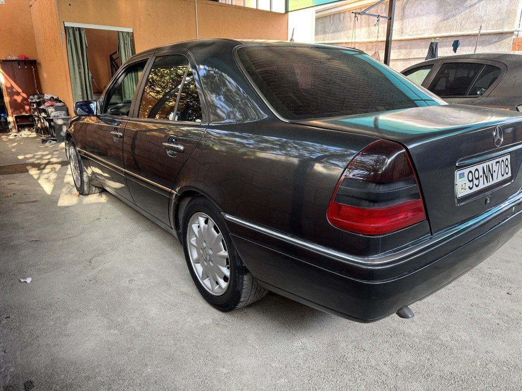 Mercedes C 200, 2.0 L, 1996 il, 537 000 km — Avtomobillər, Mingəçevir (4)