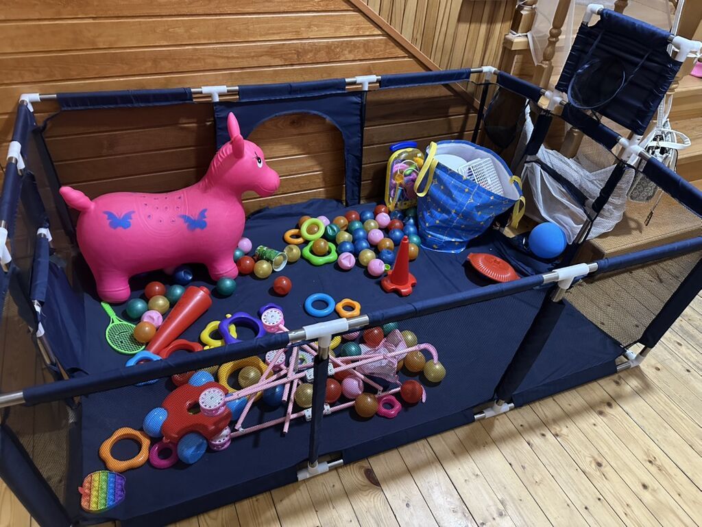 Uşaq oyun maneyi (playpen) – geniş və təhlükəsiz oyun məkanı - Ölçü — Manequinlər, Bakı (2)