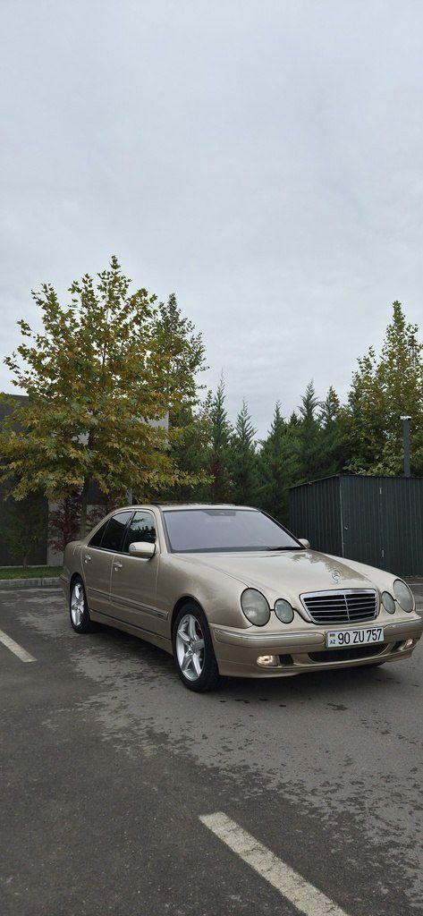 Mercedes E 220, 2.2 L, 2000 il, 486 213 km — Avtomobillər, Bakı (2)