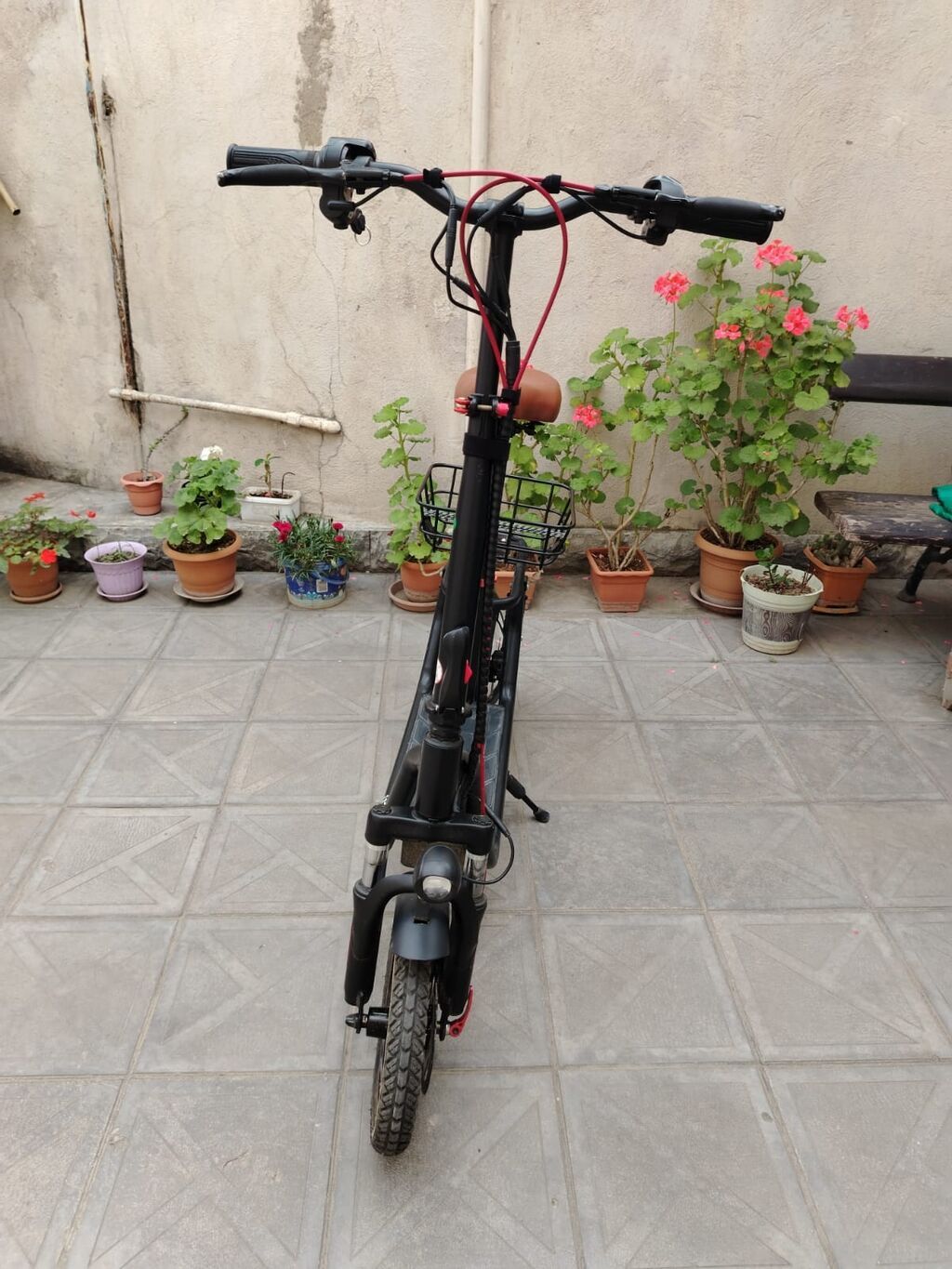 IScooter elektrik skuter - Brend/model: iScooter - Rəng: qara — Mopedlər və skuterlər, Bakı (3)