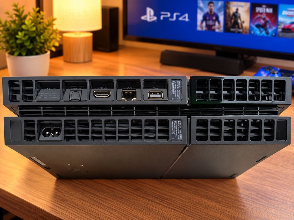 PlayStation 4 (PS4) – Əla vəziyyətdə PlayStation 4 çox az istifadə — Oyun konsolları, Bakı (3)