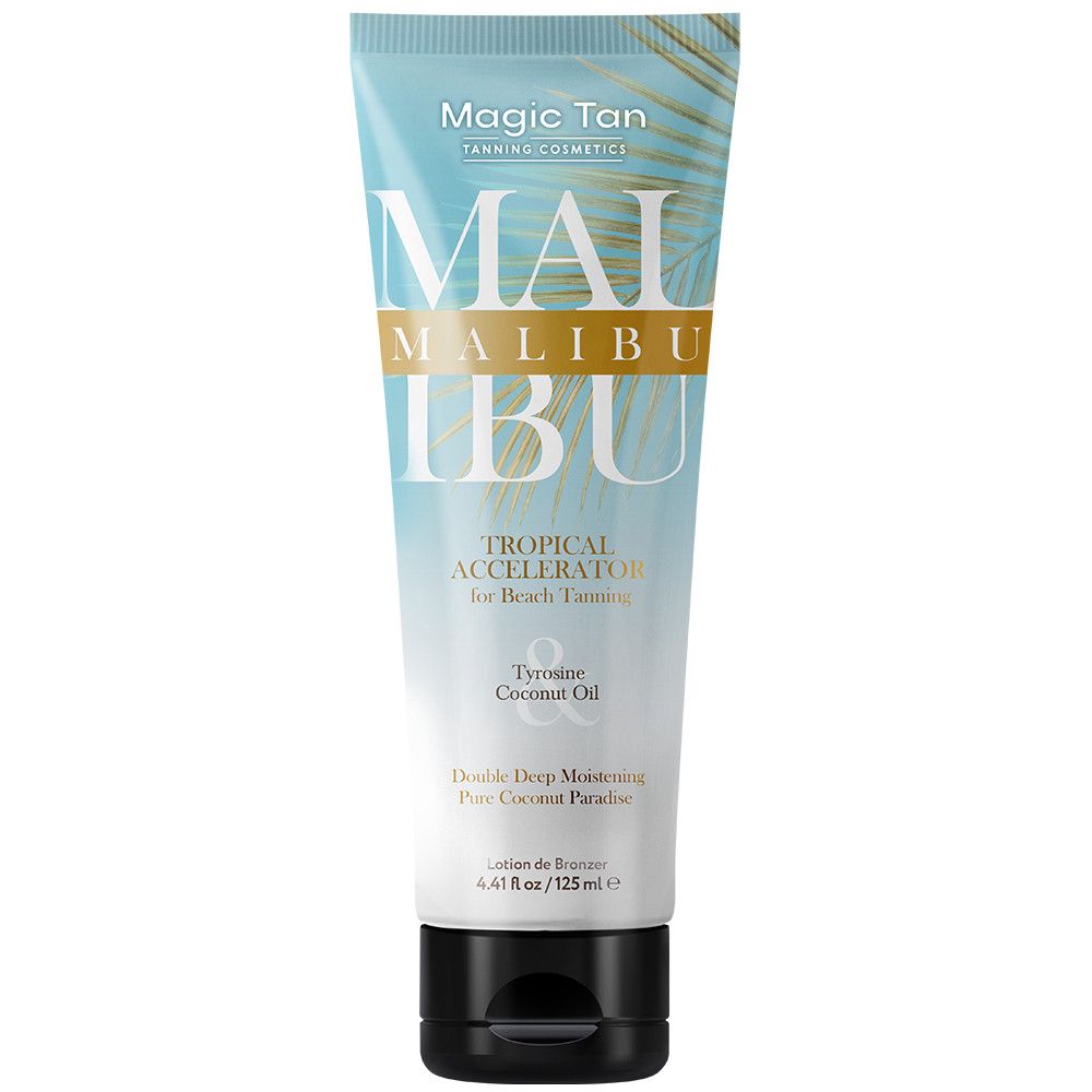 Solariumda qaralma üçün avtomatik bronzlaşdırıcı krem Malibu,125 ml 4605319023144 — Mallar, Bakı