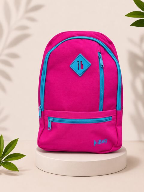 Məktəbli bel çantası İbag, çəhrayı, 20 L, 30x17 sm — Bakı