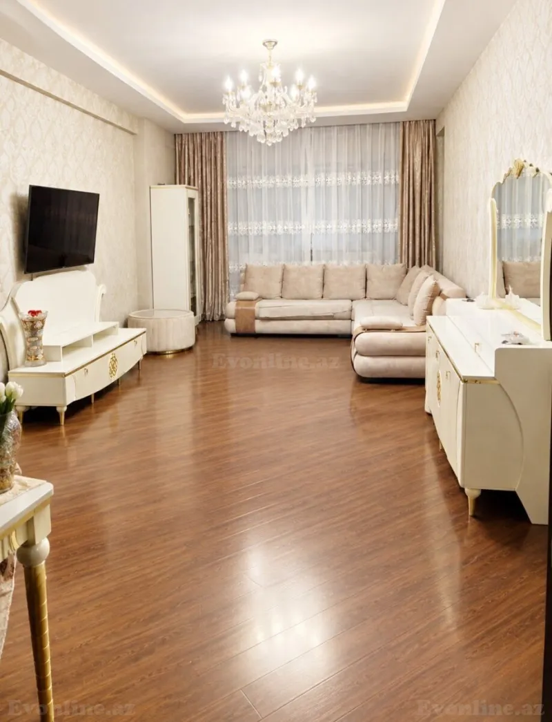 Kirayə verilir 3 otaqlı Mənzil Yeni tikili 120 m² Bakı, Yasamal r., İnşaatçılar m., Yeni Yasamal — Bakı