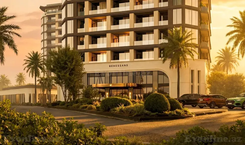 Satılır 1 otaqlı Mənzil Yeni tikili 45.7 m² Bakı, Sabunçu r., Sea Breeze — Mənzil, Bakı (3)
