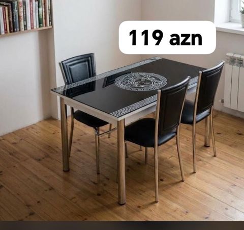 Mətbəx üçün, İşlənmiş, Açılmayan, Dördbucaq masa — Bakı