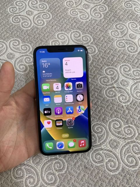 IPhone X, 64 GB, Space Gray, Simsiz şarj — Bakı
