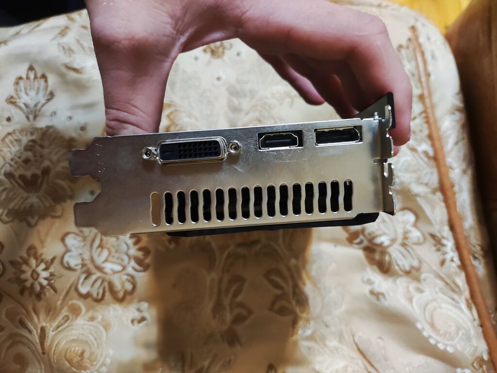 Videokart GeForce GTX 1060, 6 GB, İşlənmiş — Qrafik kartlar, Bakı (5)
