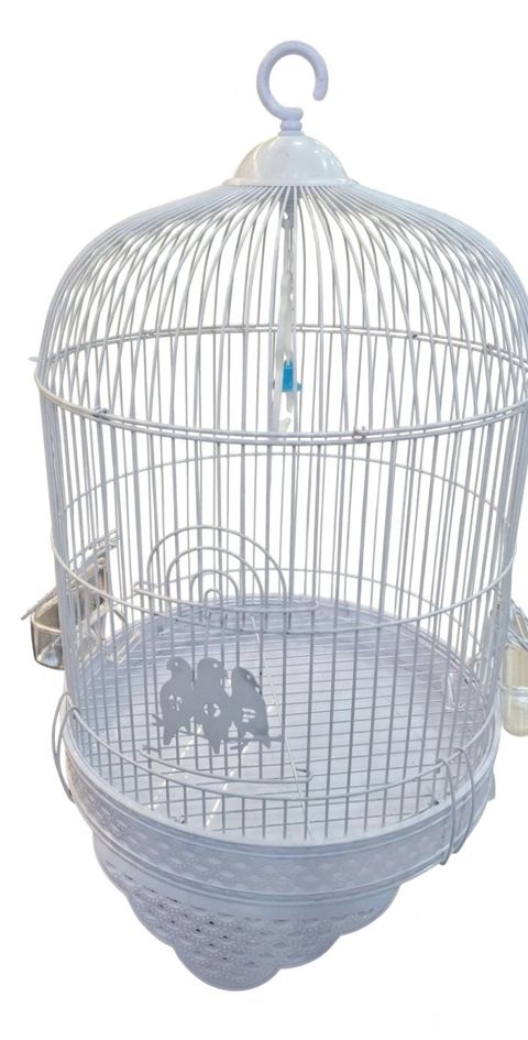 Qəfəs quşlar üçün ZOO93, dəmir, ağ — Bakı