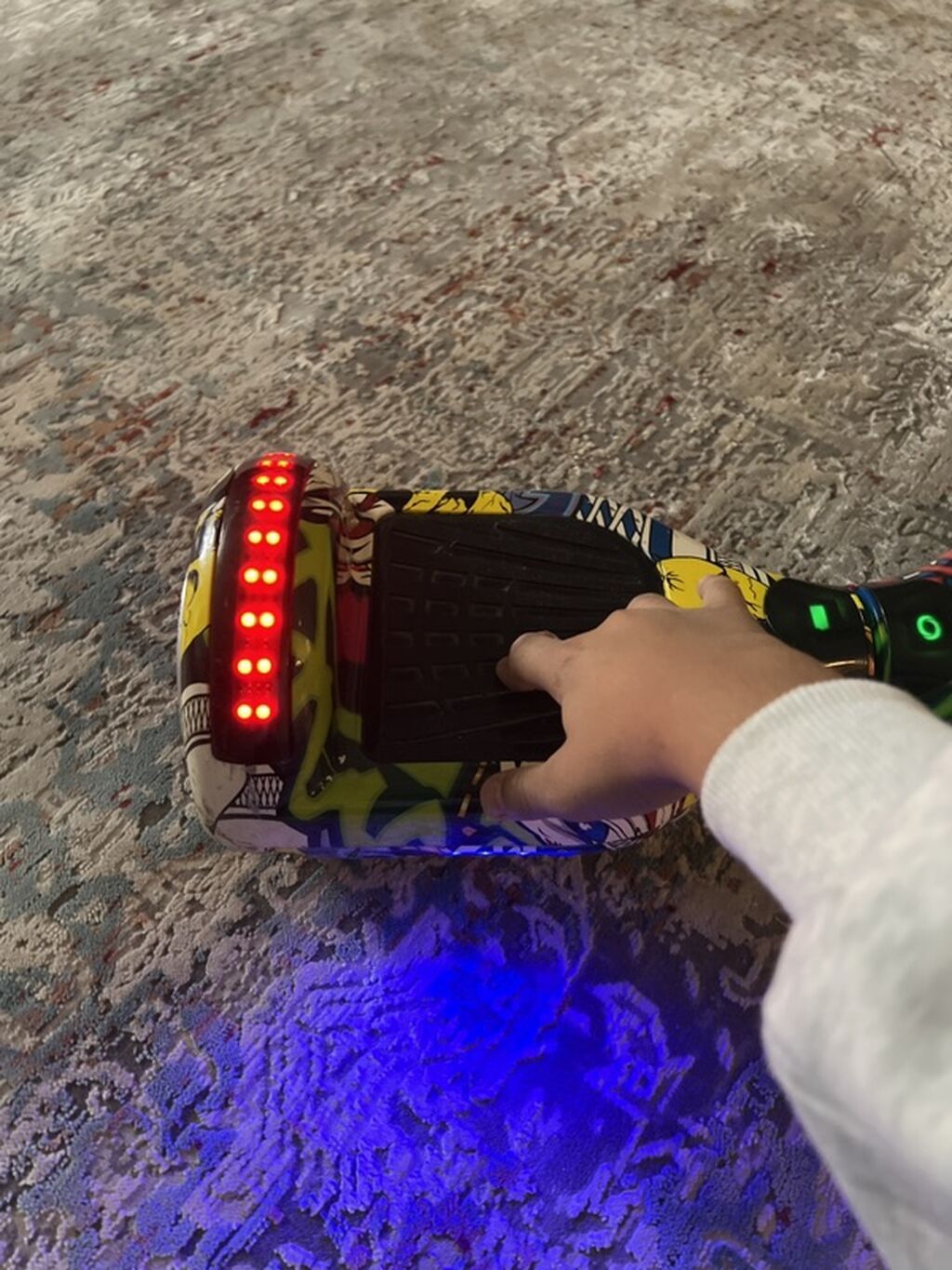 Təzə surulməmis adaptiri təzə Graffiti dizaynlı hoverboard (özünü — Hiroskopler, Bakı (3)