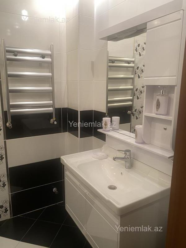 Kirayə 2 otaqlı Bina evi menzil (Yeni tikili), 105 m², Nizami rayonu — Mənzil, Bakı (12)