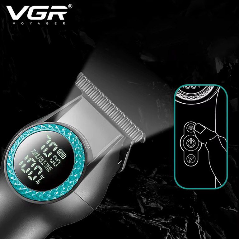 Professional təraş aparatı "VGR 990 2000MAH 8000RPM Ceramic Blades" — Gözəllik və səhiyyə, Bakı (9)